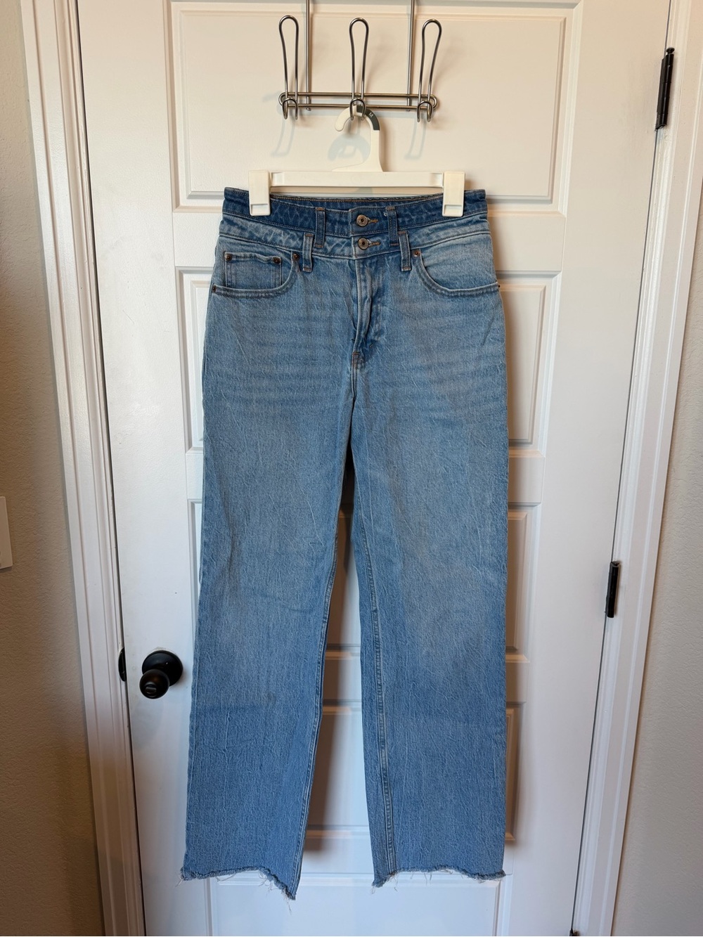 Abercrombie Curve Love 90s Double Waist Jeans 27 Long